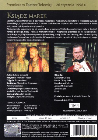 Złota Setka Teatru Telewizji: Ksiądz Marek [DVD]