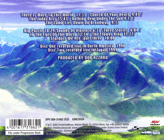 The Flower Kings: Alive on Planet Earth [2CD]