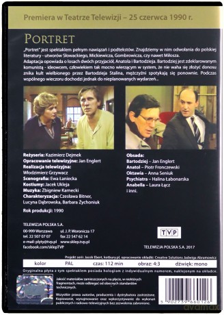 Złota Setka Teatru Telewizji: Portret [DVD]