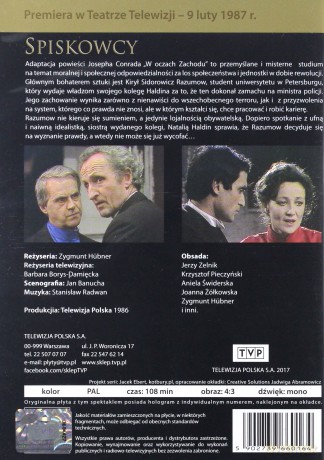 Złota Setka Teatru Telewizji: Spiskowcy [DVD]