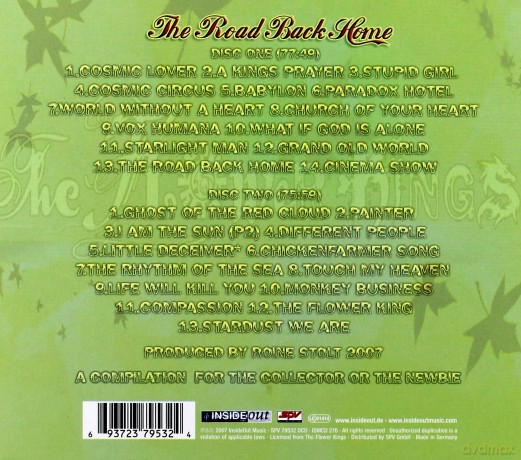 The Flower Kings: The Road Back Home [2CD]