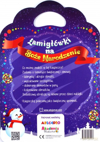 Łamigłówki na Boże Narodzenie - Agnieszka Bator [KSIĄŻKA]