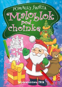 Pomaluj święta. Maloblok pod choinkę - Karłowska J. MOTOKO [KSIĄŻKA]