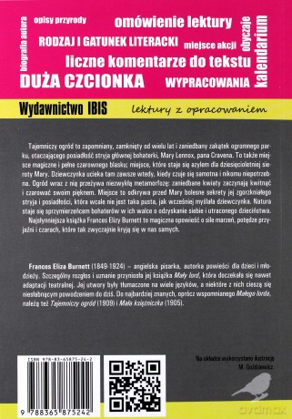 Tajemniczy ogród. Lektura z opracowaniem - Frances Eliza Burnett [KSIĄŻKA]