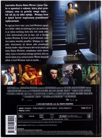 Winchester. Dom duchów (booklet) [DVD]