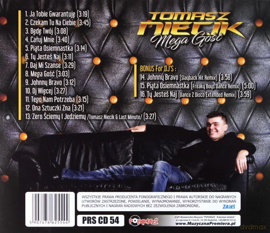 Tomasz Niecik: Mega Gość [CD]
