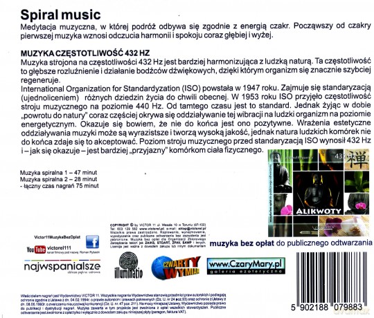 Spiral music 432 Hz [CD]