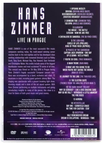 Hans Zimmer: Live In Prague [DVD]