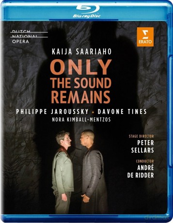 Jaroussky & Tines & Kimball-Mentzos & Dudok Quartet: Saariaho: Only The Sound Remains (Dutch National Opera) [Blu-Ray]