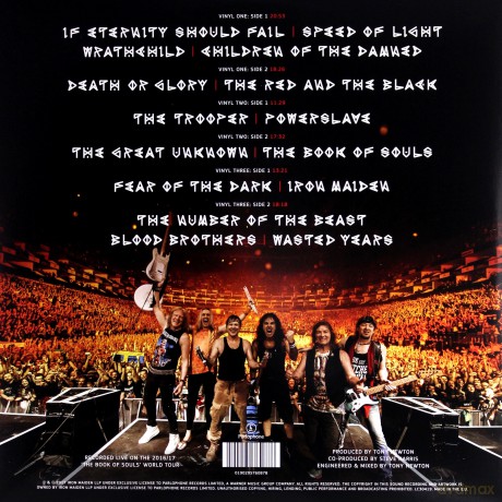 Iron Maiden: The Book Of Souls: Last Chapter [3xWinyl]