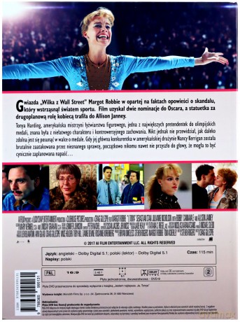 Jestem najlepsza. Ja, Tonya (booklet) [DVD]