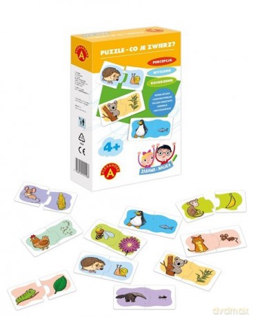ALEXANDER Co je zwierz, Zabawa i nauka [PUZZLE]