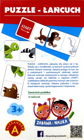 ALEXANDER Łańcuch, Zabawa i Nauka [PUZZLE]