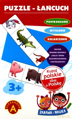 ALEXANDER Łańcuch, Zabawa i Nauka [PUZZLE]