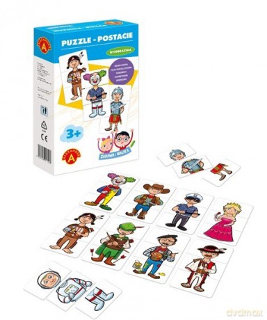 ALEXANDER Postacie, Zabawa i Nauka [PUZZLE]