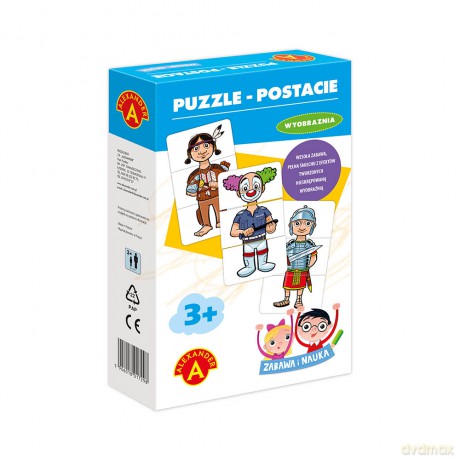 ALEXANDER Postacie, Zabawa i Nauka [PUZZLE]