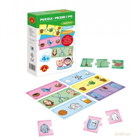 ALEXANDER Przed i po, Zabawa i nauka [PUZZLE]