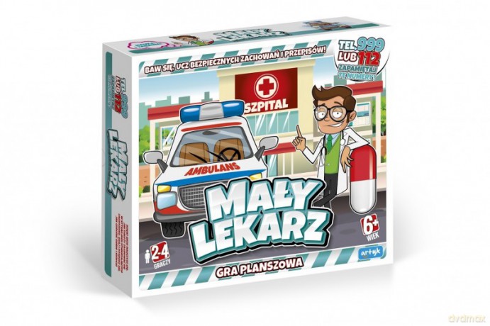 Gra planszowa zostań lekarzem [GRA]