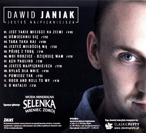 Dawid Janiak: Jesteś najpiękniejsza (digipack) [CD]