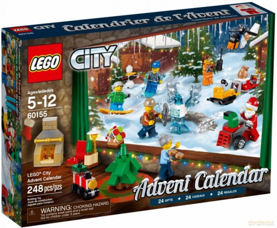 LEGO City Kalendarz adwentowy 2017 (60155) [KLOCKI]