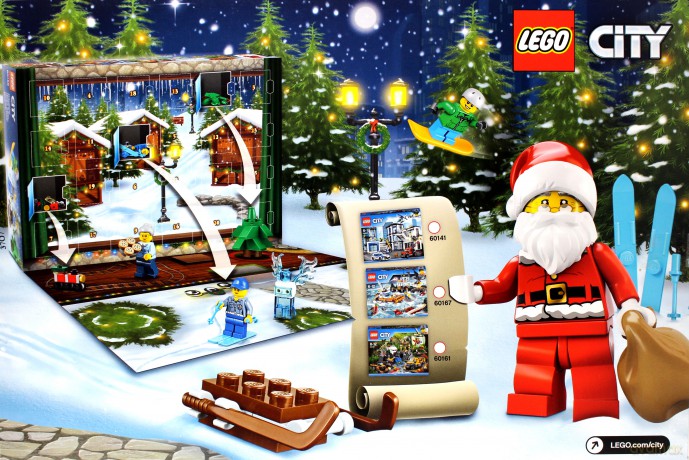 LEGO City Kalendarz adwentowy 2017 (60155) [KLOCKI]