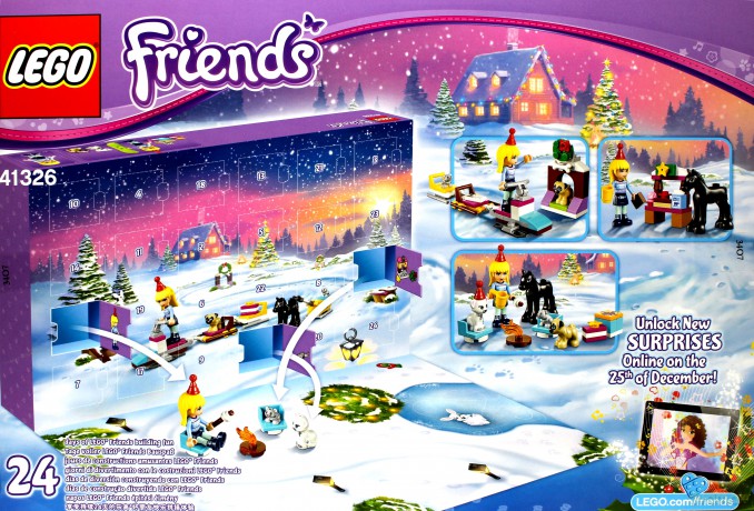 LEGO Friends Kalendarz adwentowy 2017 (41326) [KLOCKI]