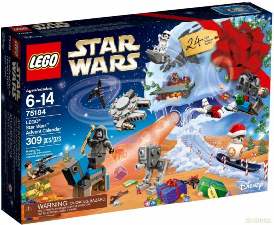 LEGO Star Wars Kalendarz adwentowy 2017 (Gwiezdne Wojny) (75184) [KLOCKI]