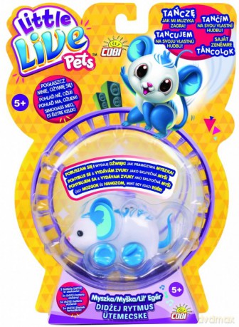 Little Live Pets Myszka Didżej [FIGURKA]