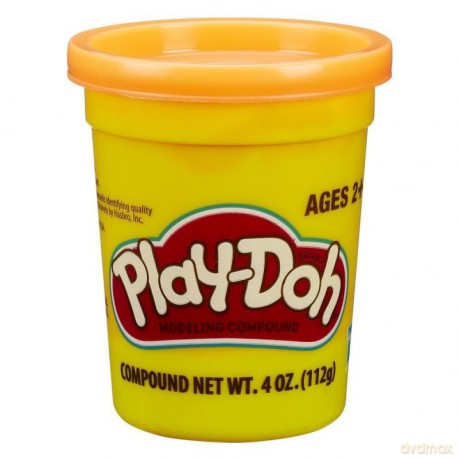 PlayDoh Tuba Pojedyncza na tacce, pomarańczowa