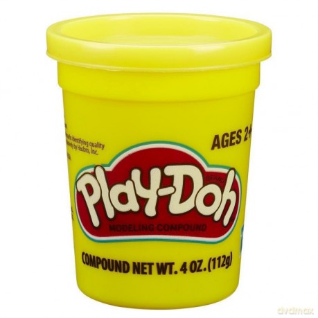 PlayDoh Tuba Pojedyncza na tacce, żółta