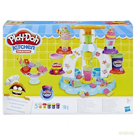 PlayDoh Zakręcona lodziarnia