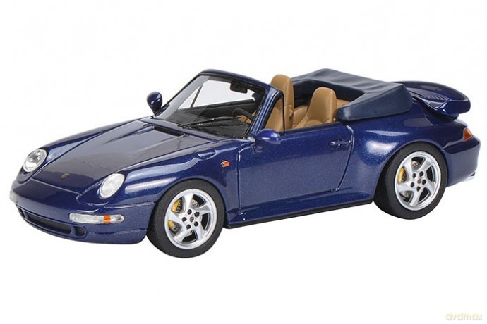 Porsche 911 (993) Turbo Cabriolet (blue)