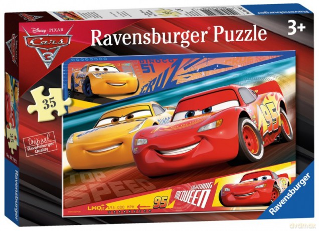 RAVENSBURGER 35 el. Auta 3 [PUZZLE]