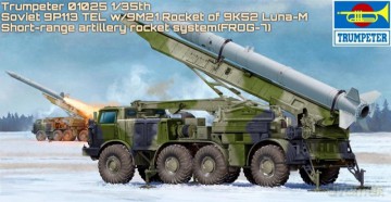 Russian 9P113 Tel w/9M21 Rocket