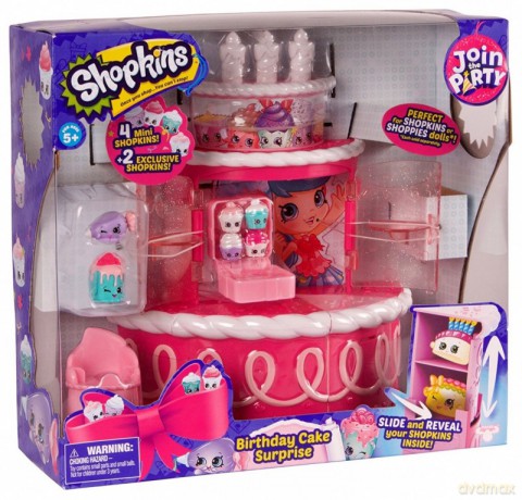 SHOPKINS S7 - Party Zestaw, Urodziny [FIGURKA]