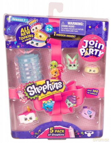 SHOPKINS S7 - Party, 5-pak [FIGURKA]