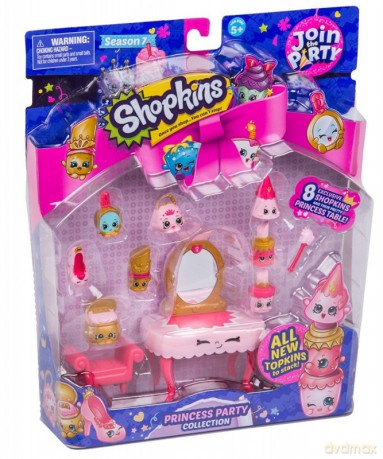 SHOPKINS S7 - Party, Zestaw Księżniczki [FIGURKA]
