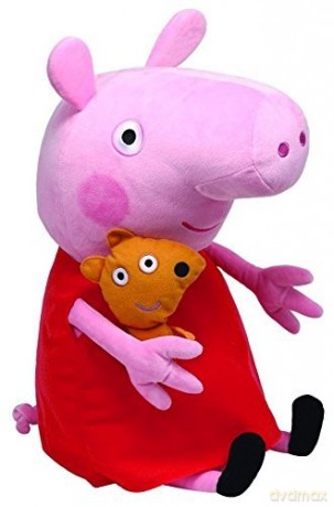TY Beanie Babies - Świnka Peppa, 38 cm