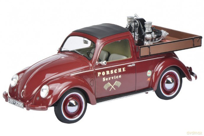 Volkswagen Beetle Beutler Pick-up Porsche Service with Carrera-Motor