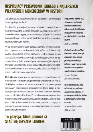 Alex Ferguson. Być liderem - Alex Ferguson, Michael Moritz [KSIĄŻKA]