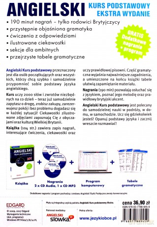 Angielski. Kurs podstawowy ekstra A1-B1 [KSIĄŻKA]+[CD]