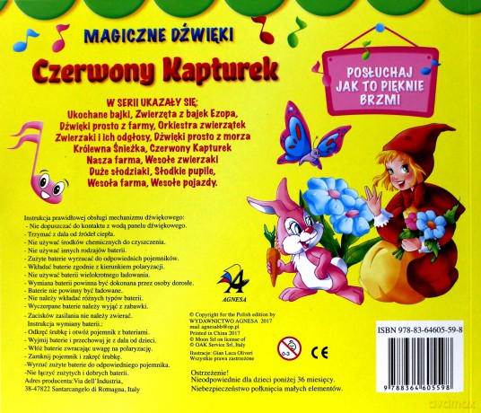 Czytaj i słuchaj. Czerwony Kapturek [KSIĄŻKA]