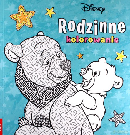 Disney. Rodzinne kolorowanie [KSIĄŻKA]
