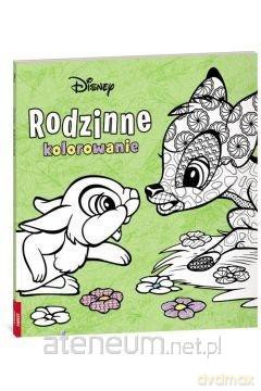 Disney. Rodzinne kolorowanie [KSIĄŻKA]