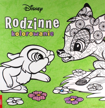 Disney. Rodzinne kolorowanie [KSIĄŻKA]