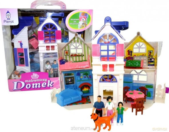 Domek walizka z wyposażeniem