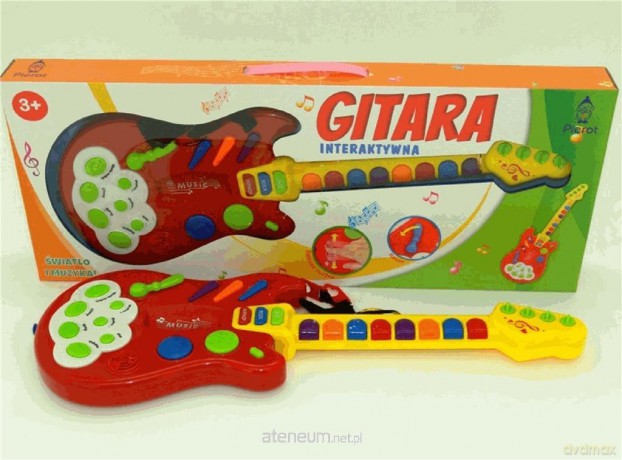 Gitara Malucha światło + muzyka