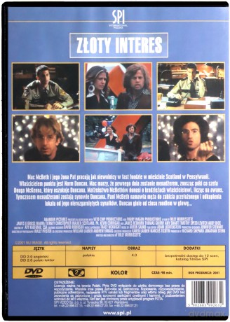Złoty interes [DVD]