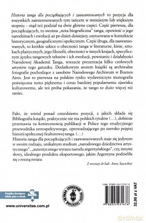 Historia tanga dla początkujących i zaawansowanych - Ewa Stala [KSIĄŻKA]