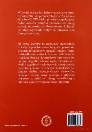 Jak czytać fotografię. Lekcje mistrzów fotografii - Ian Jeffrey [KSIĄŻKA]